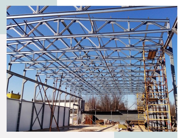 Строительство цехов в Симферополь от 623 руб. под ключ