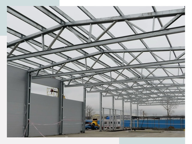 Строительство складов в Симферополь от 623 руб. за м²