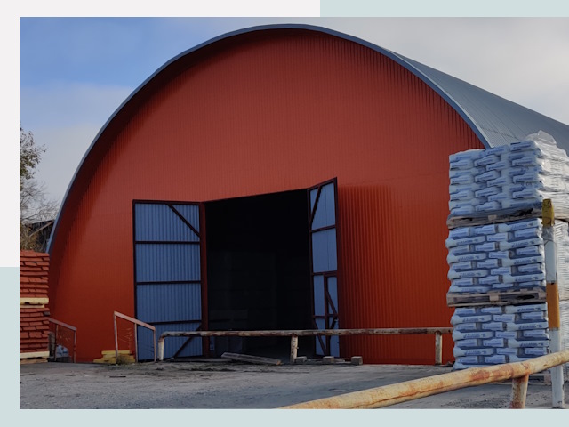 Полукруглые ангары по цене от 623 руб. в Симферополь