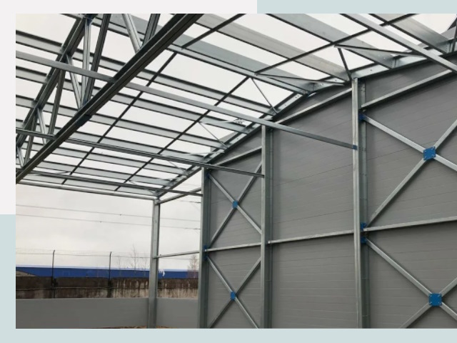 Каркасные ангары от СтальСтрой-Сим по цене от 623 руб.