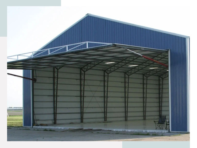 Прямо стенные ангары в Симферополе