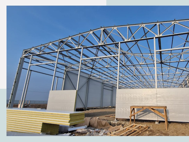 Утепленные ангары в Симферополь от 623 руб. за м²