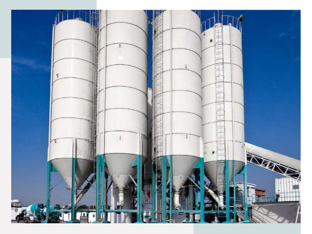 Строительство цементных силосов в Симферополе