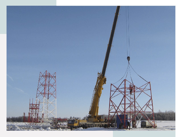 Монтаж вышек связи в Симферополе