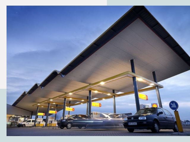 Навесы для АЗС в Симферополь от 623 руб. - Защита и комфорт