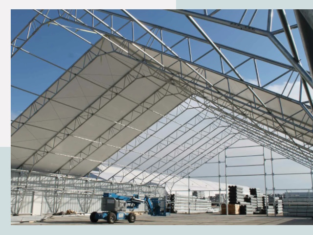 Каркасно-тентовые сооружения от СтальСтрой-Сим по цене 623 руб.