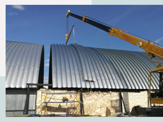 Реконструкция ангаров в Симферополе от 623 руб.