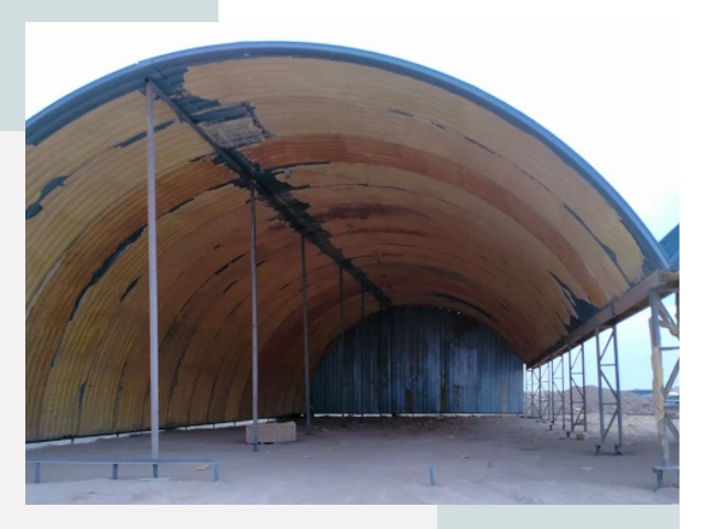 Реконструкция ангаров в Симферополе