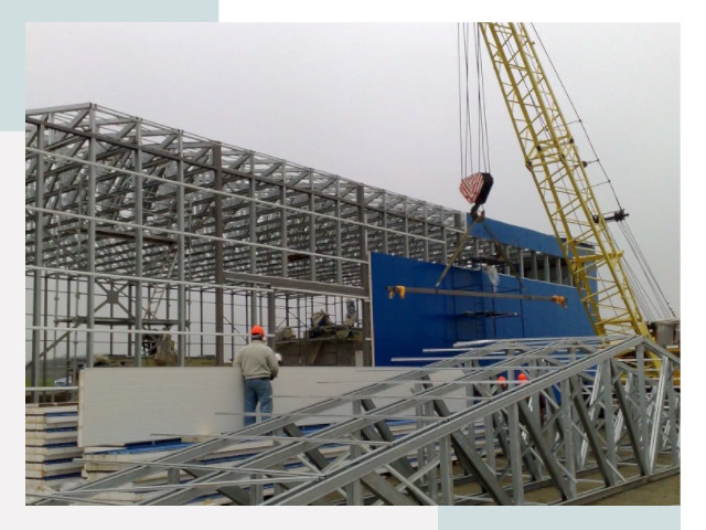 Монтаж ангаров в Симферополе