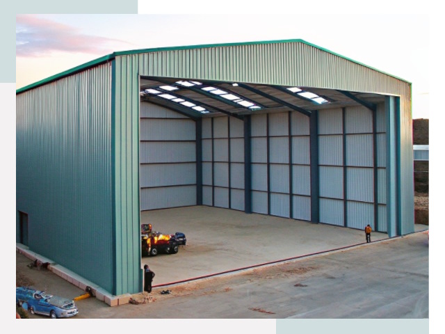 Строительство ангаров в Симферополе